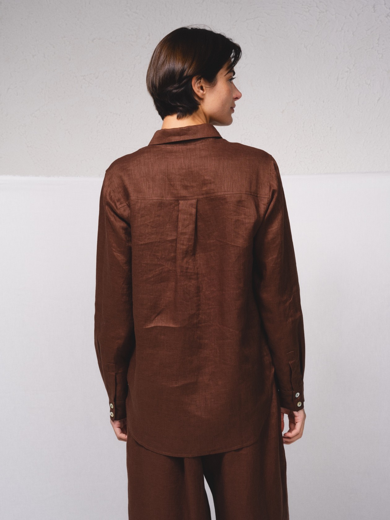 SMF CAMISA LINO CASTAÑO 1